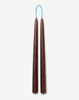 Dipped Candles (set of 2) - Brown