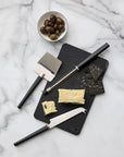 Emma Cheese Set - Black (set of 3)