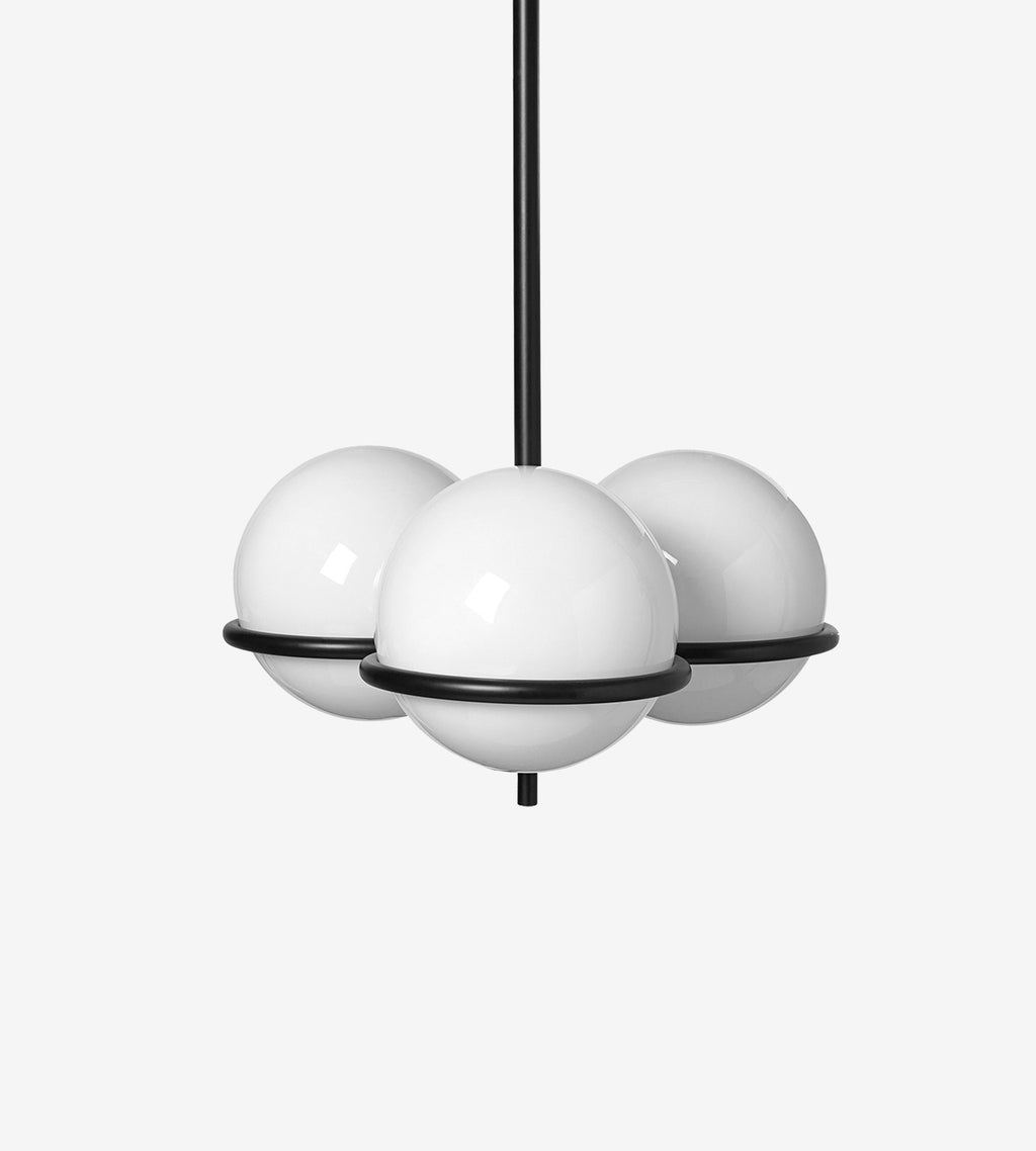 Picture of Era Chandelier - Black by Ferm Living | Shop designer homewares and lighting online | Mecque ...