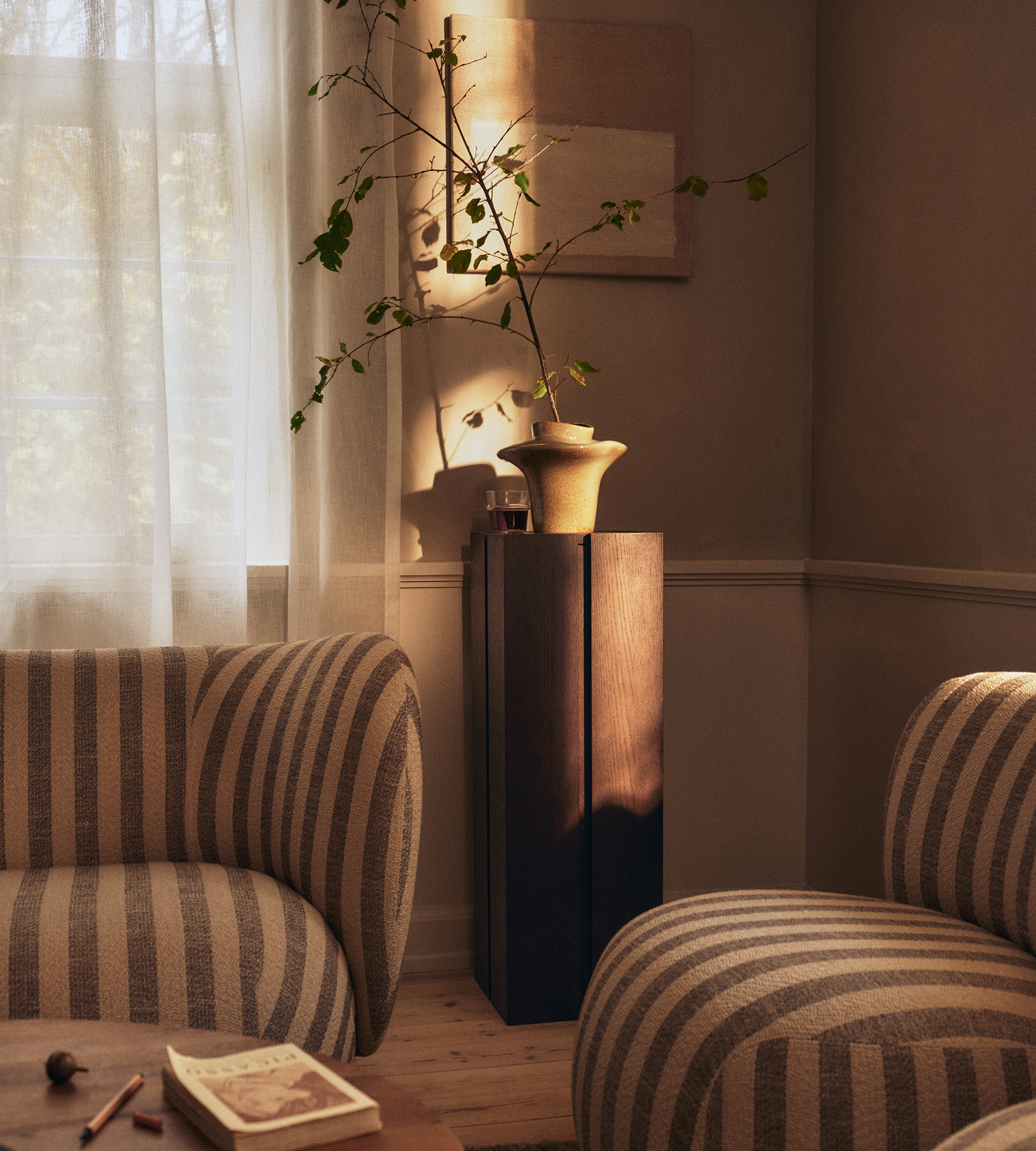 Evio Vase Small - Elm Green