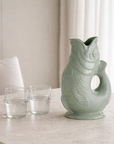Fish Jug - Sage