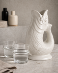 Fish Jug - White