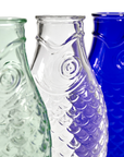 Fish & Fish Carafe - Cobalt