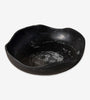 Flow Resin Small Salad Bowl - Black