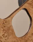 Folia Mirror Medium - Natural Burl