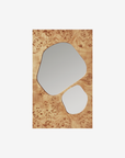 Folia Mirror Medium - Natural Burl
