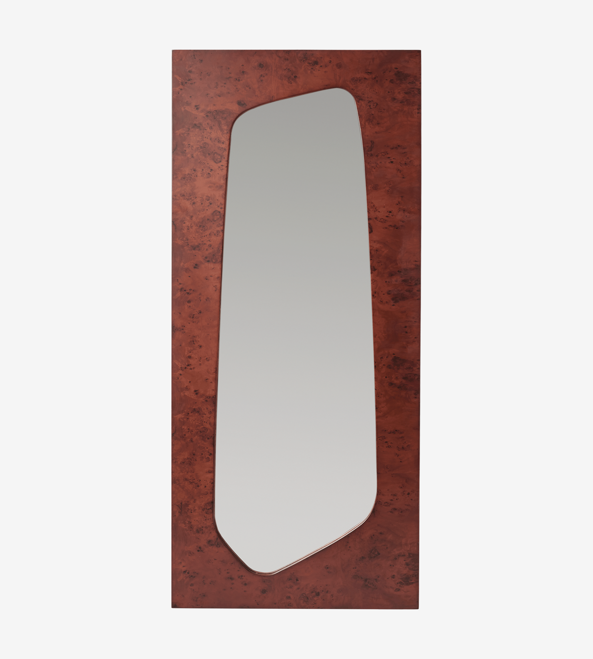 Folia Mirror Large - Dark Stained Burl by Ferm Living | Shop designer ...