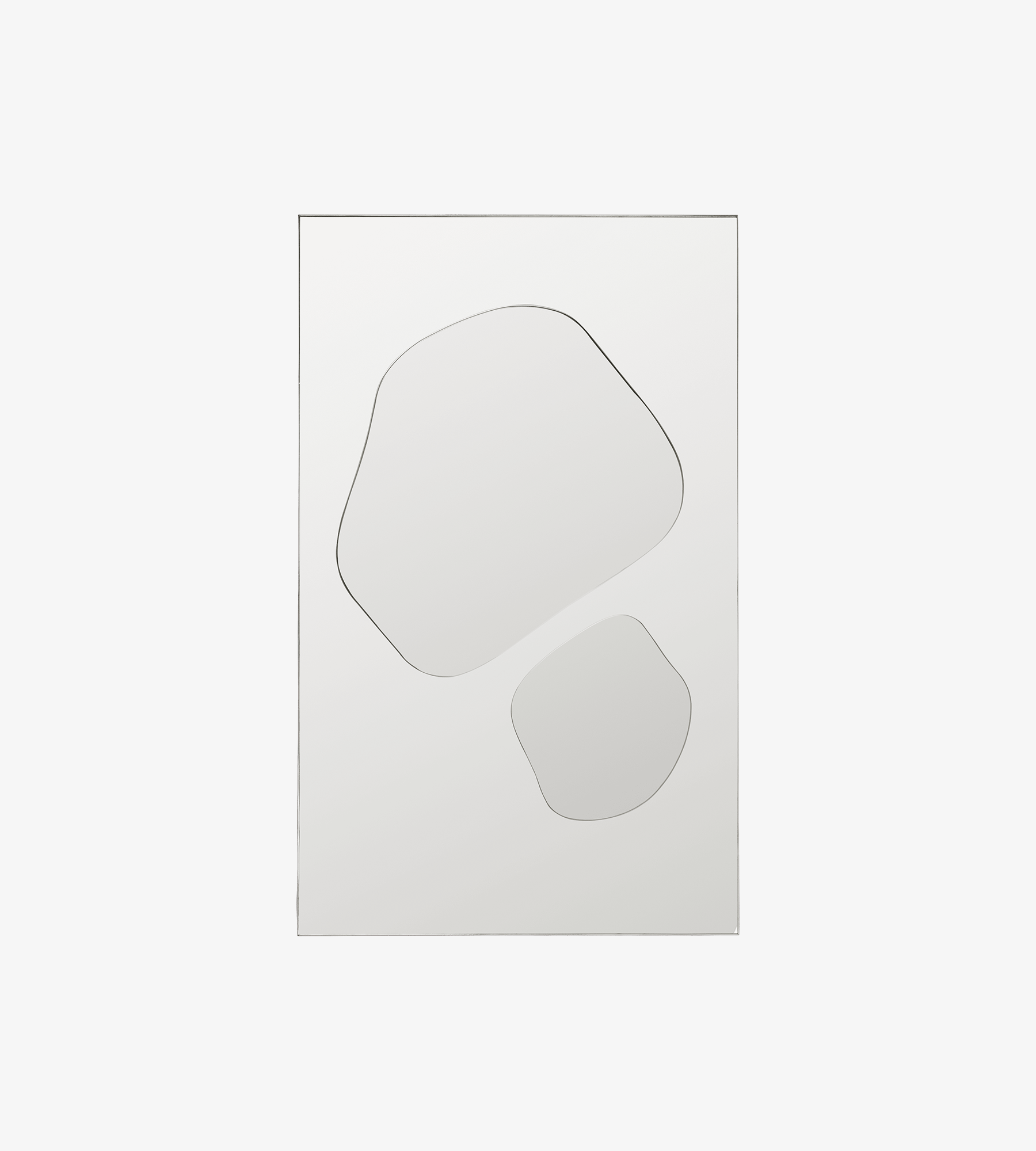 Folia Mirror Medium - Silver