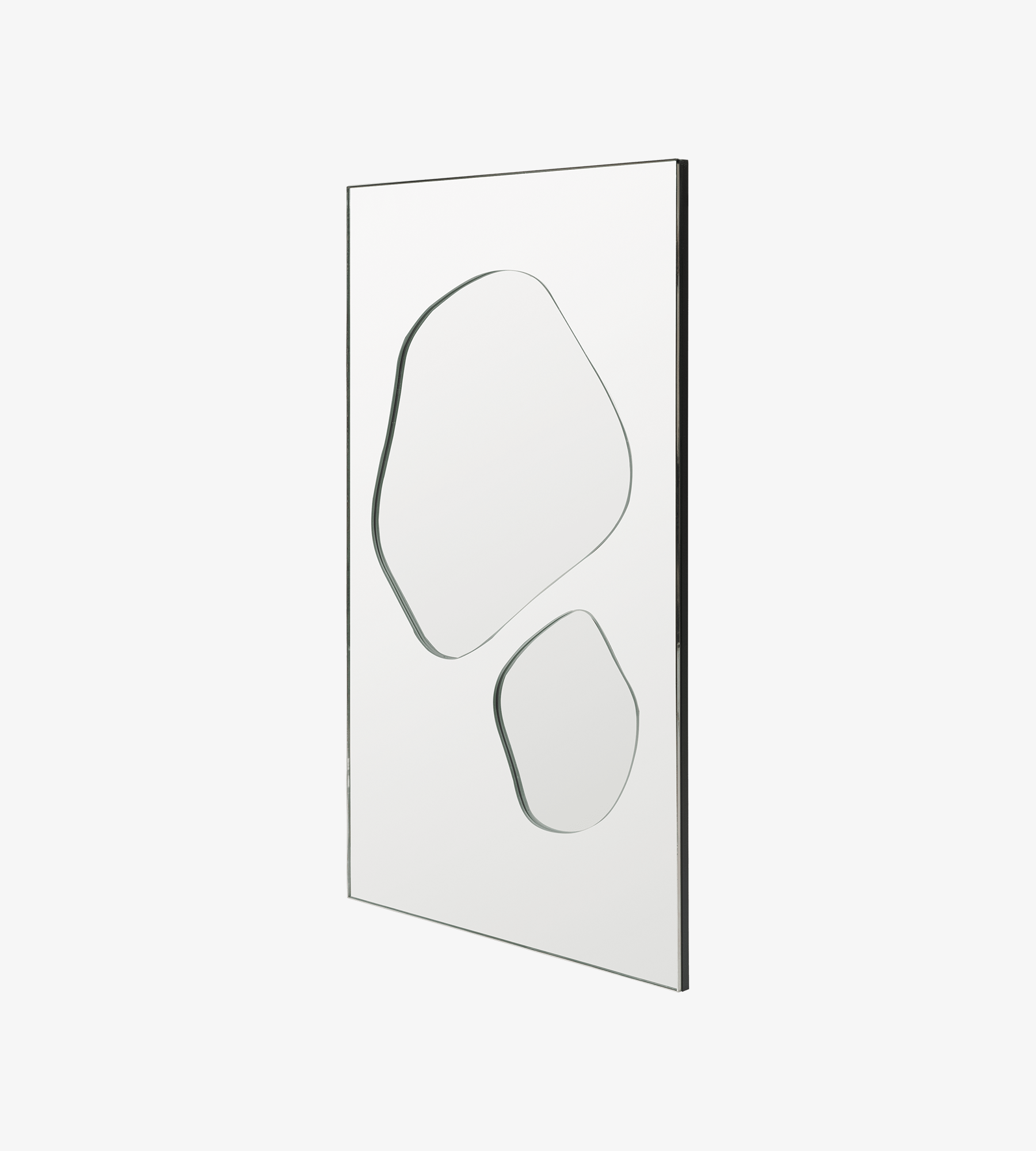 Folia Mirror Medium - Silver