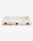 Forma Rectangle Tray - White Onyx