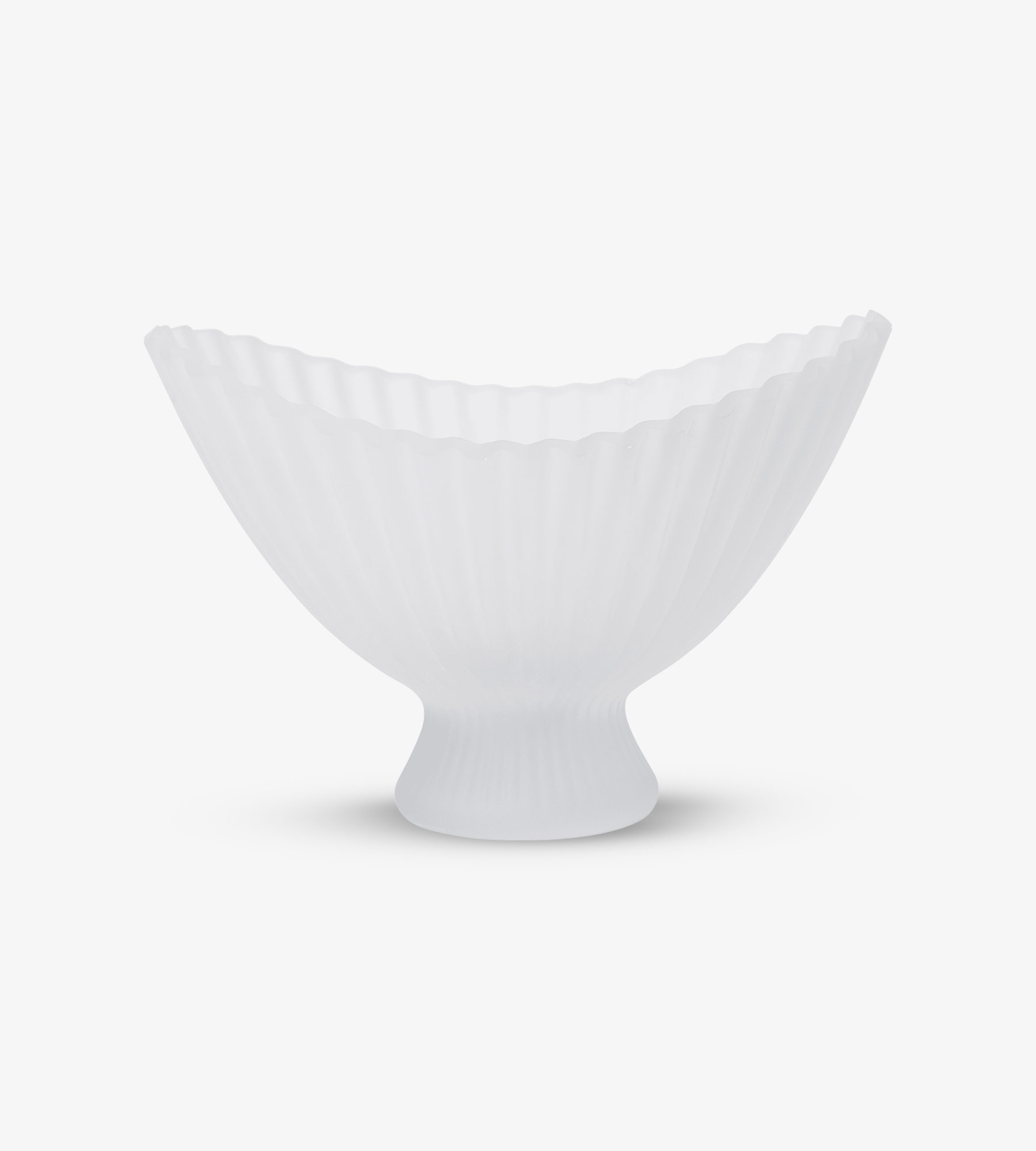 Fountain Frosted Glass Bowl - Large