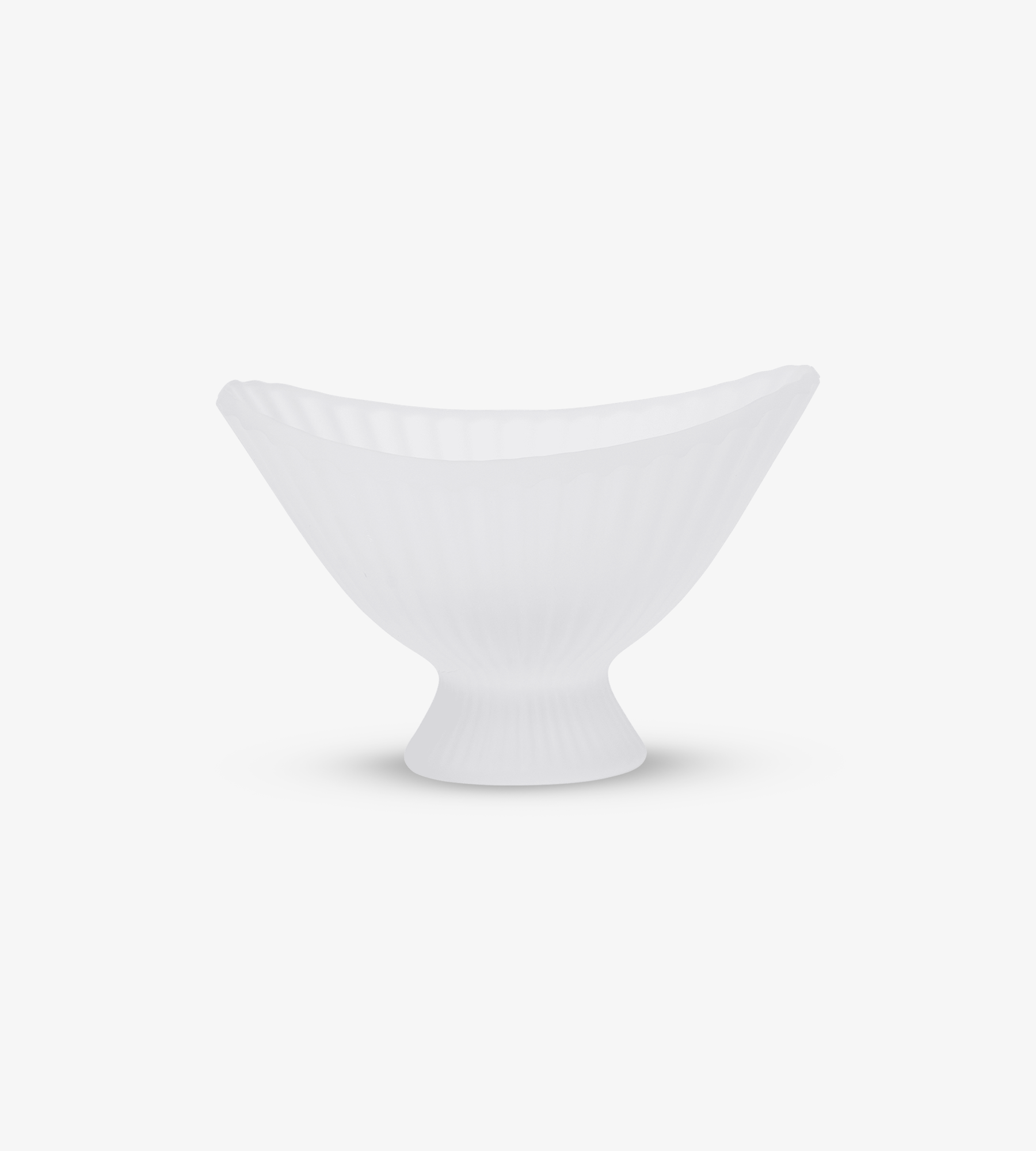 Fountain Frosted Glass Bowl - Small