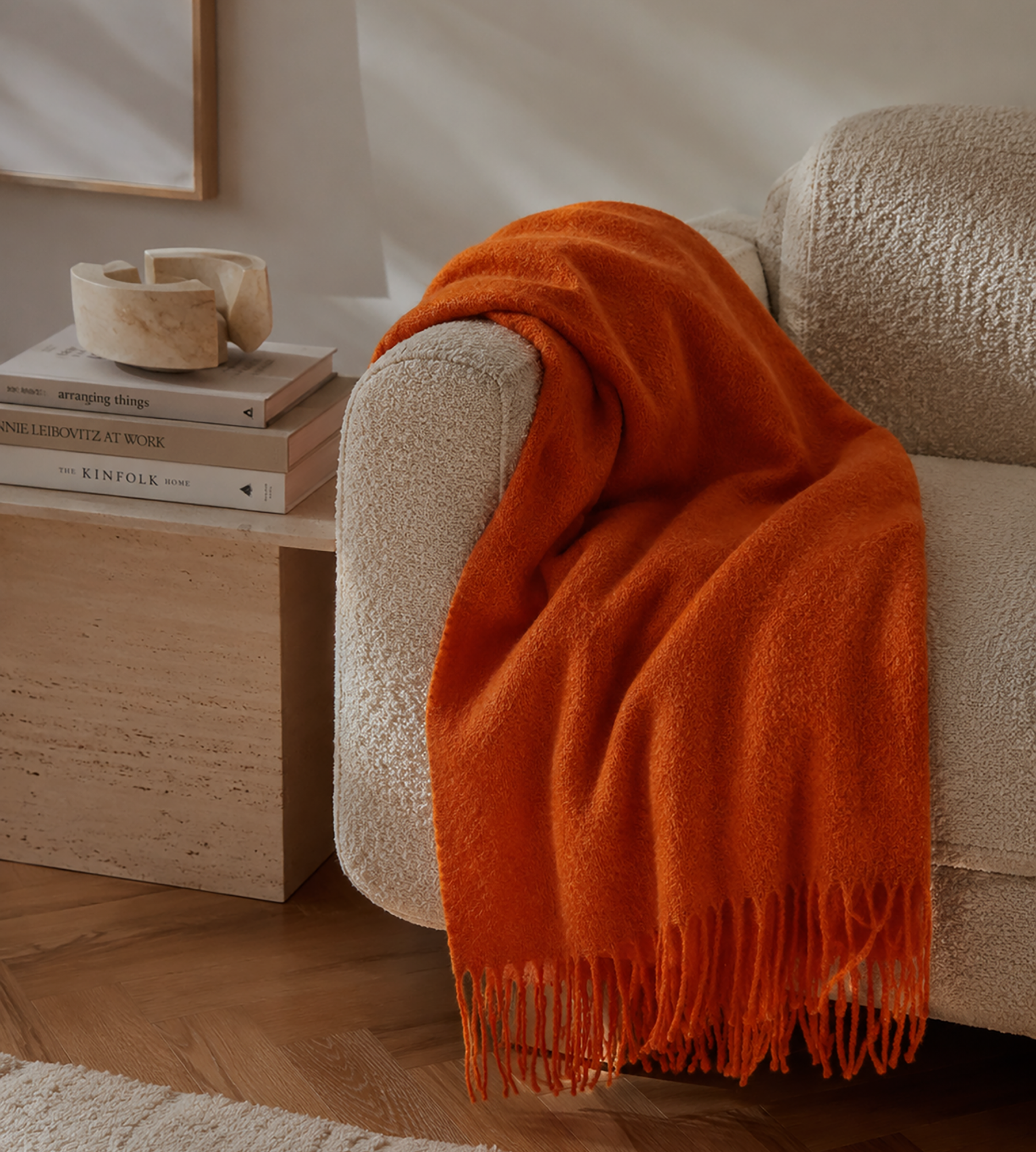 Gotland Blanket - Orange