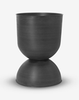 Hourglass Pot Black - Large