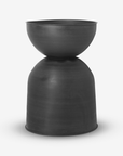 Hourglass Pot Black - Large