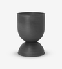 Hourglass Pot Black - Medium