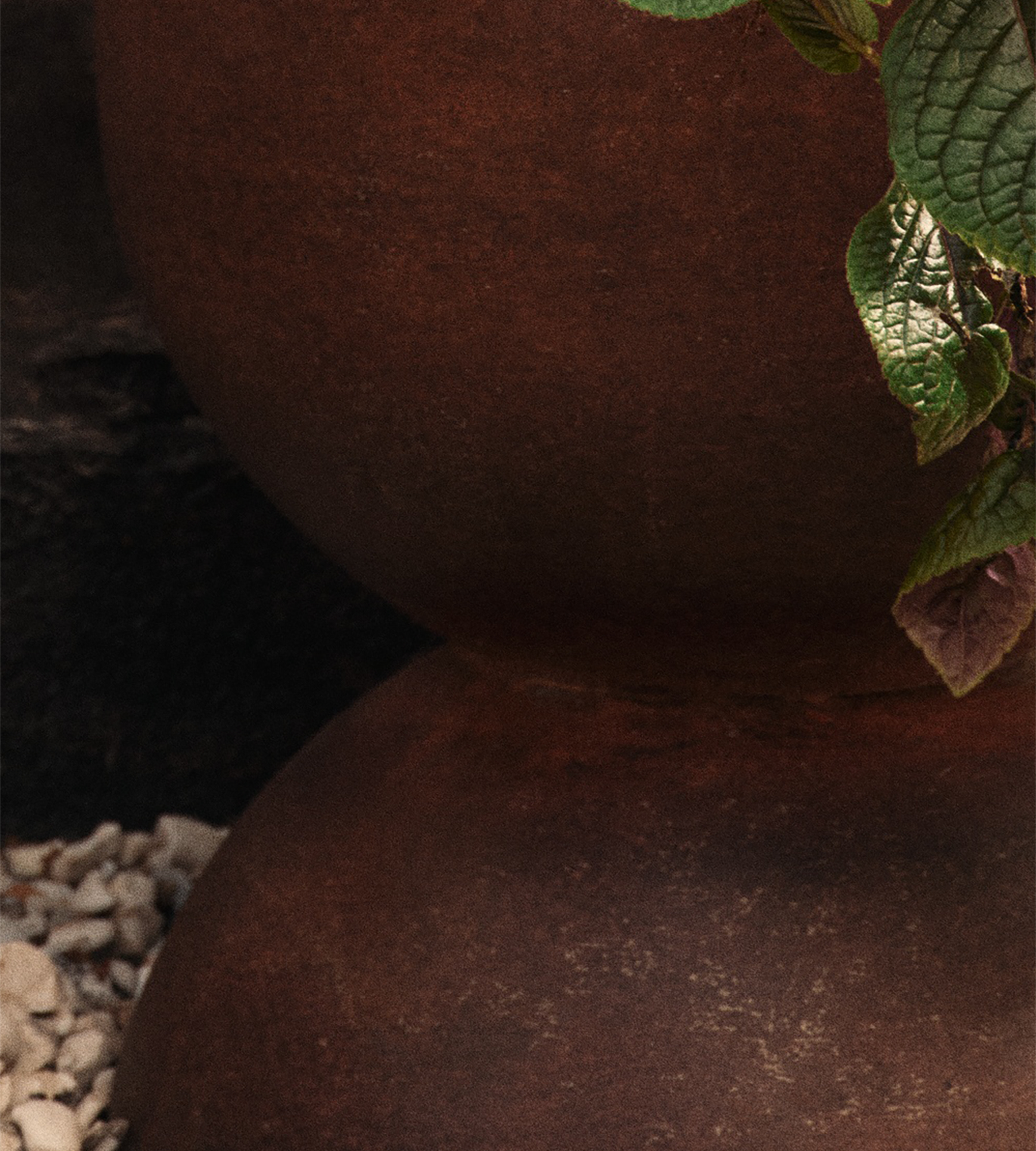 Hourglass Pot Rust - Large