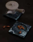 Ink Marble Dish - Verde Alpi
