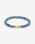 Inner Harmony Bracelet with Rutilated Quartz & Kyanite
