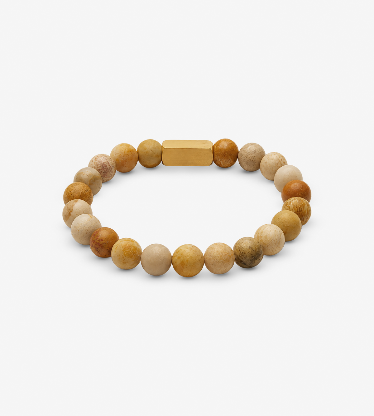 Inner Peace Bracelet with Fossil Coral (limited edition)