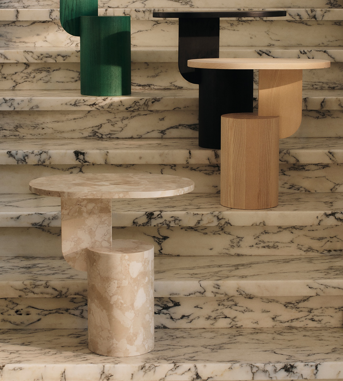 Insert Side Table - Stone by Ferm Living | Shop designer homewares ...