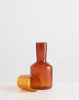 J'Ai Soif Carafe & Glass - Amber