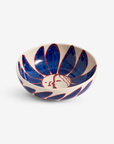 La Pittura Bowl D18 - Deep Blue Flower