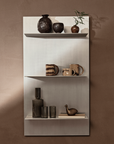 Lager Wall Shelf Triple - Aluminium
