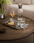 Liquid Lounge Serving Tray - Stainless Steel