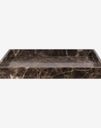 Marble Tray Large - Brown