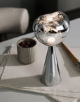 Melt Portable Lamp - Chrome