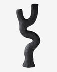 Art Piece Candle Holder - Black