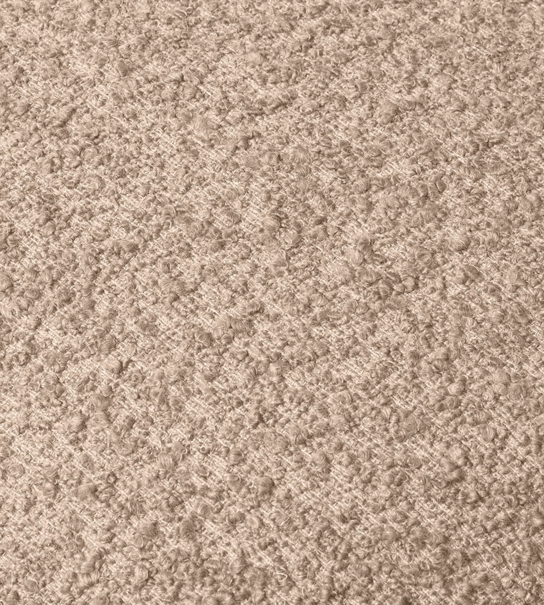 Orbo Lounge Chair - Raw Bouclé Natural