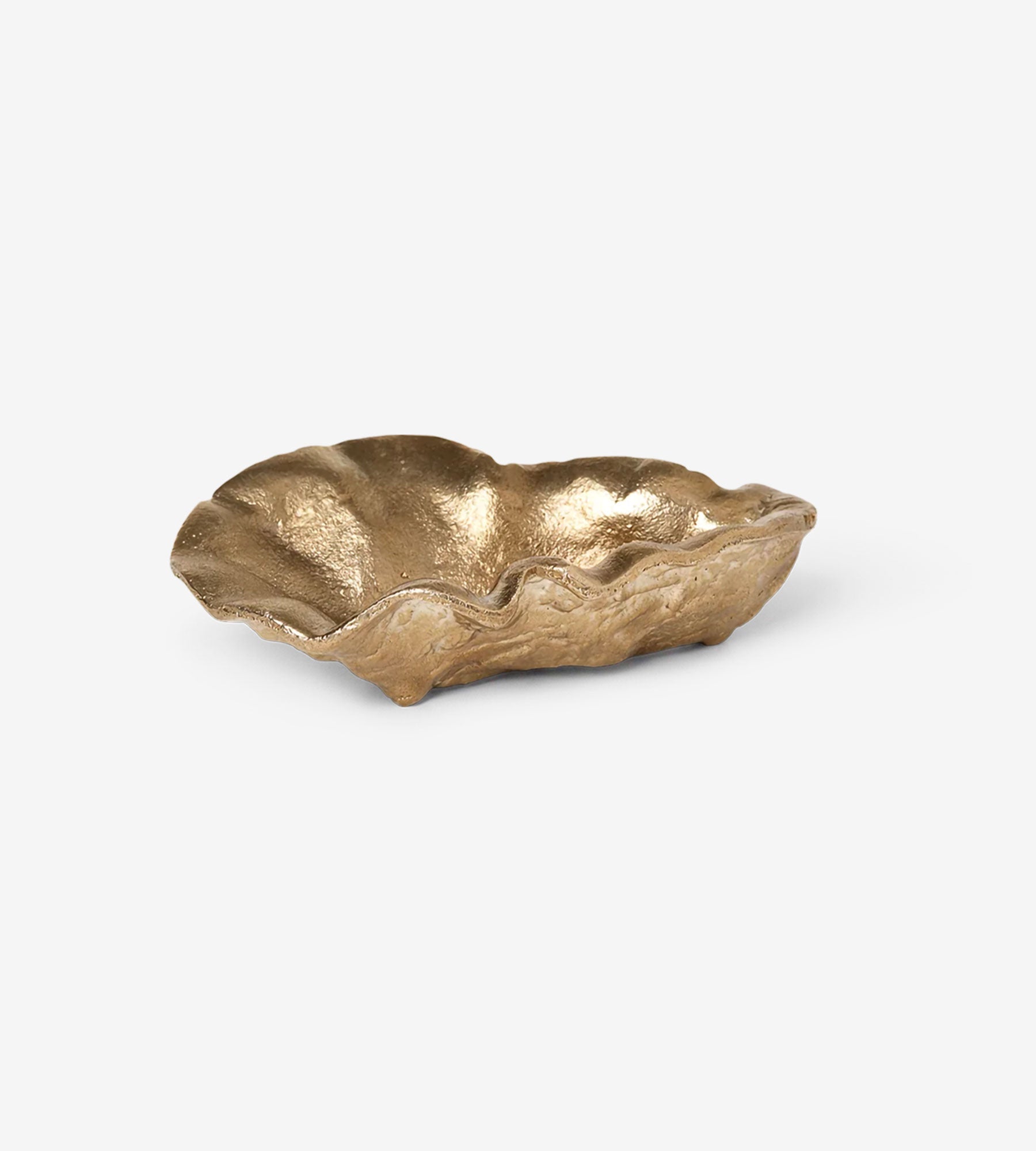 Oyster Bowl - Brass