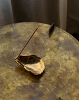 Oyster Incense Holder - Brass