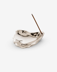 Oyster Incense Holder - Silver