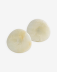 Pebble Marble Coasters (set of 2) - White Onyx