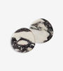 Pebble Marble Coasters (set of 2) - Calacatta Viola