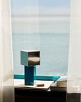 Pivot Portable Lamp - Blue Silver