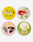 Plate de la Mer (set of 4)