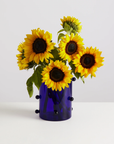 Pomponette Vase - Indigo