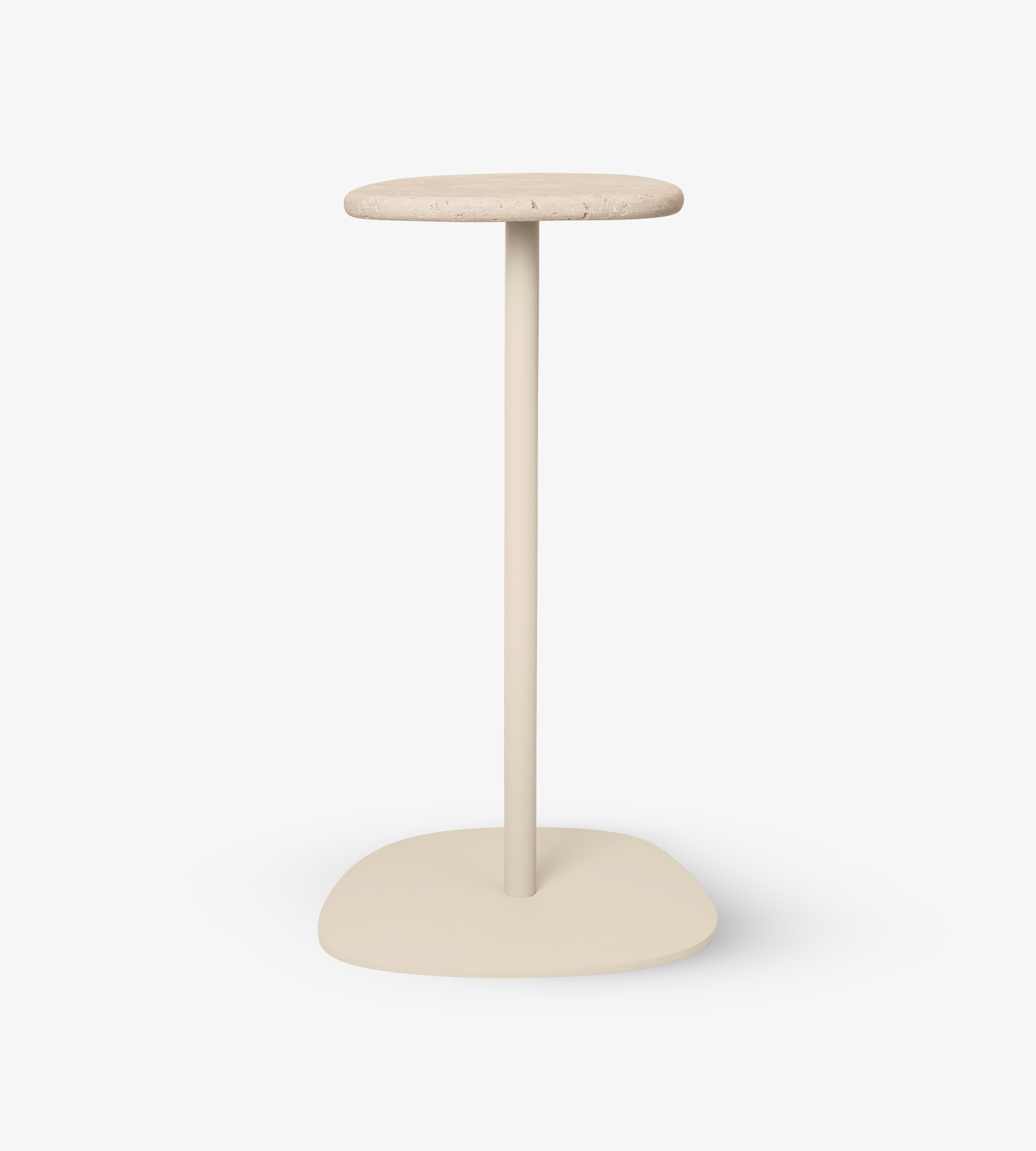 Pylo Accent Table - Travertine