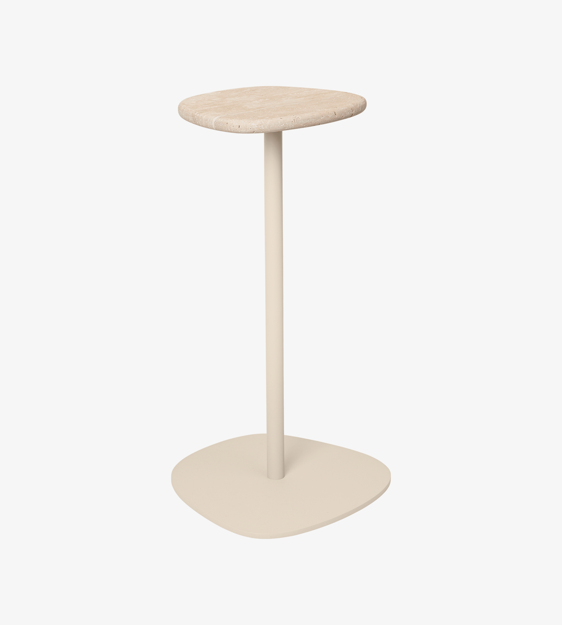 Pylo Accent Table - Travertine