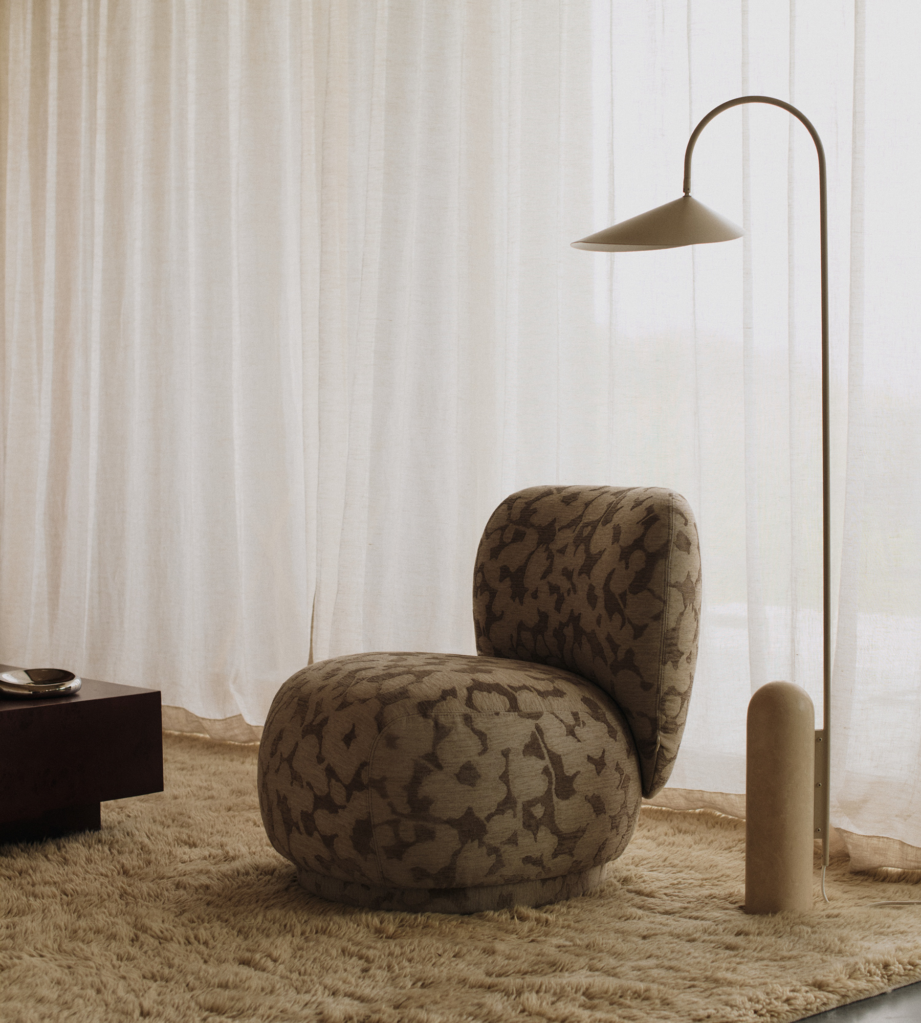 Rico Piccolo Lounge Chair - Cilla Taupe