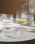 Ripple Glasses (set of 4) - Clear