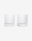 Ripple Tumbler Glasses (set of 2) - Clear