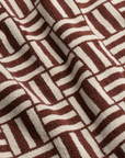 Saroma Bath Mat - Mudbrick & Crème