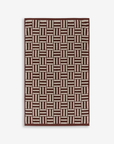 Saroma Bath Mat - Mudbrick & Crème
