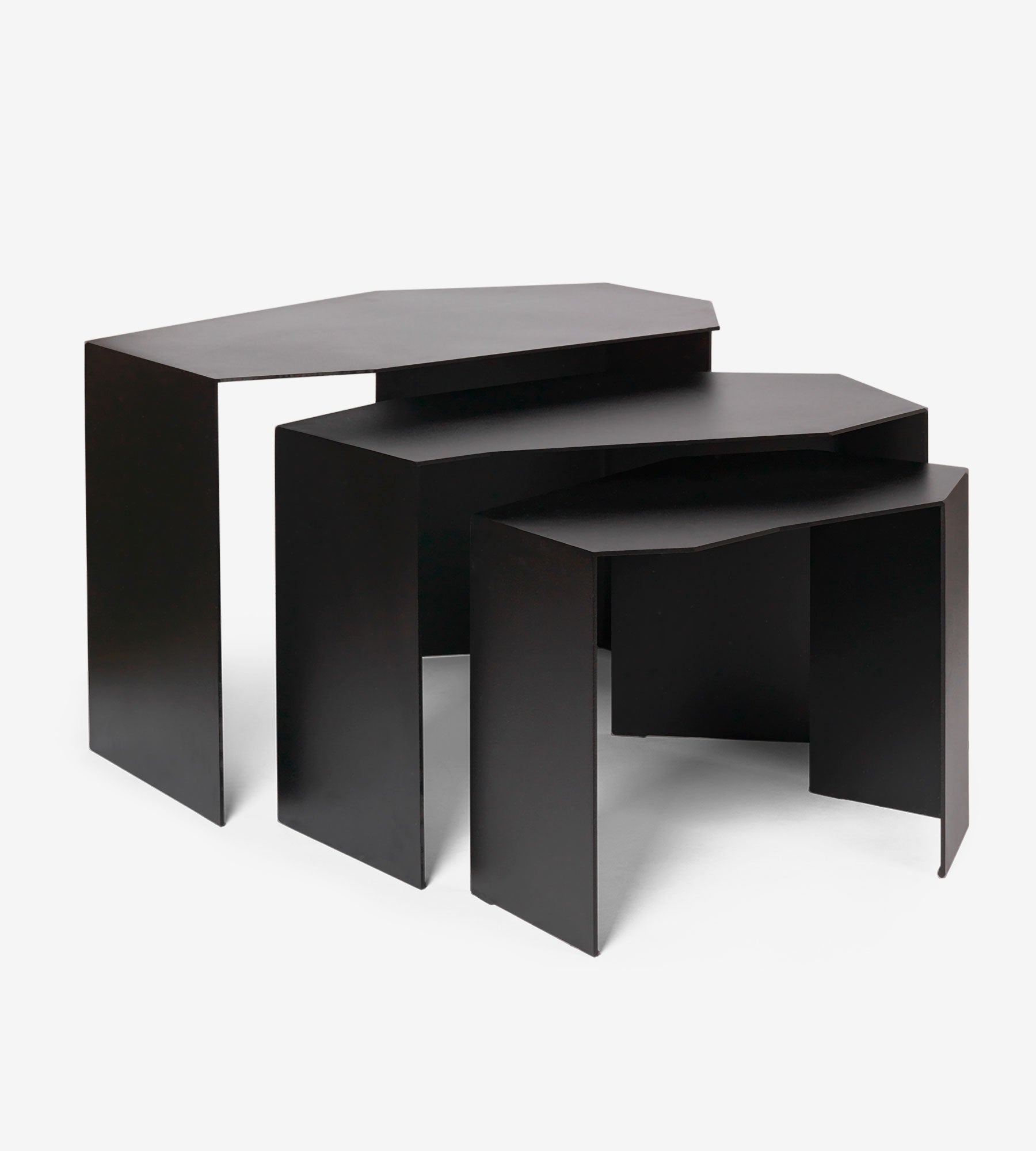 Shard Cluster Tables (set of 3) - Black