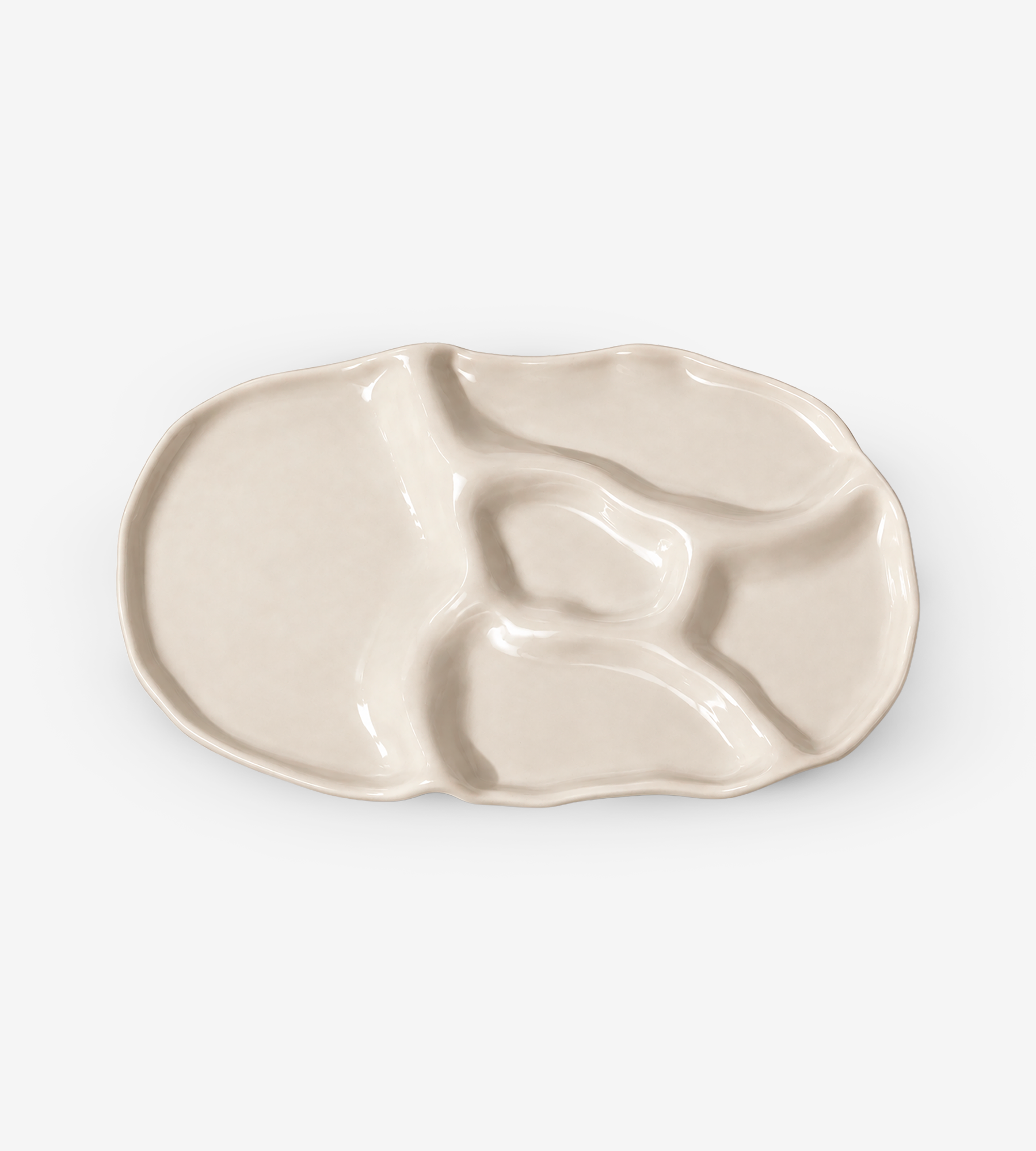 Sharing Plate Large - Chalk